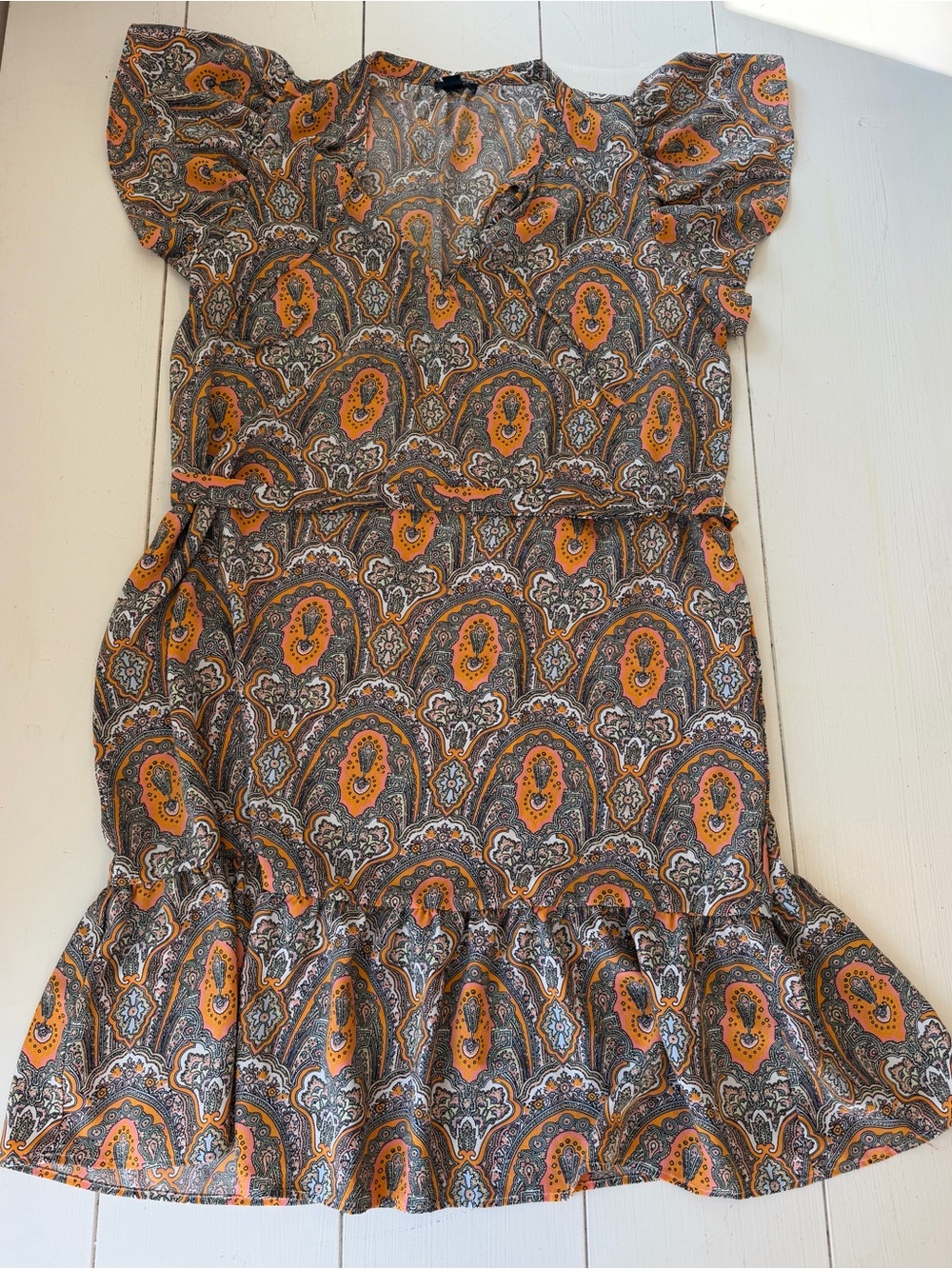 Ann Taylor Paisley Print Dress